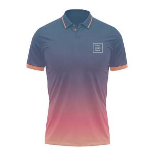 Camiseta de Manga Corta para Hombre, Transpirable, de Secado Rápido, con Logotipo Personalizado en la Parte Delantera, para Pesca y Golf - Product Image 4