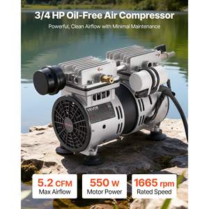 5.2CFM 3/4 HP <b>Pond</b> <b>Aerator</b> 550W Powerful Motor Overheat Protection Anti-Backflow Valve 3 <b>Aerator</b> Aquaculture Machine <b>Aerators</b> - Product Image 2