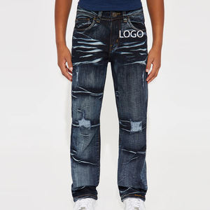 Collection de bas en jean décontractés 2026 pour garçons, respirants et confortables, avec poches, design de haute qualité à prix d'usine abordable - Product Image 1