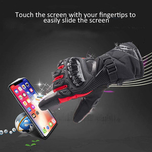 Nuevos Guantes de Motocross de Verano Personalizados de Cuero Resistentes al Viento para Motociclismo Unisex - Venta al por Mayor, Personalizados, Dedos Completos - Product Image 5