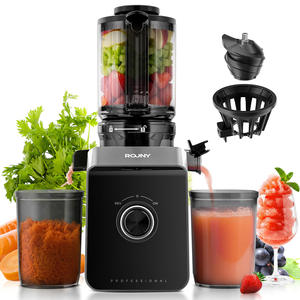 Espremedor Lento de Frutas Inteiras, Extrator de Prensagem a Frio sem Filtro, Máquina de Suco Elétrica de Frutas com Abertura Larga e Fácil de Limpar - Product Image 1