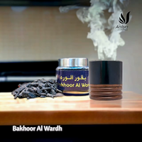 Incienso Árabe Premium Al Wardh, Madera de Oud Natural, Fragancia para el Hogar, Aroma Duradero, Aromaterapia, Quemador de Bakhoor