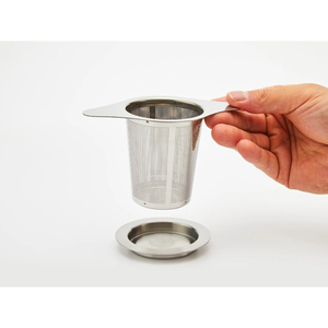 Vintage Handmade Stainless Steel <b>Tea</b> Filter Wholesale Factory Price Reusable Loose <b>Tea</b> Leaf <b>Infuser</b> Kitchen Tool Shiny Polished - Product Image 5