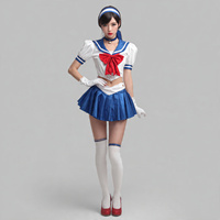 Uniforme Escolar Japonés Auténtico, Uniforme de Marinero para Niñas, Camisas de Vestir de Marinero, Uniforme Escolar Japonés Clásico