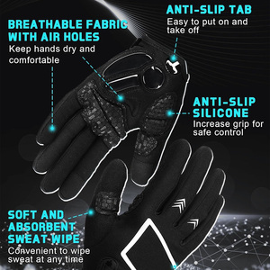 Gants de cyclisme pour cyclistes de VTT, logo personnalisé, gants de vélo respirants, fournisseur OEM, export Pakistan - Product Image 5