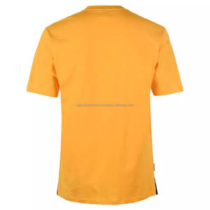 Camisetas informales de algodón/poliéster con estampado personalizado suave de manga corta para hombre, diseño sólido de alta calidad, transpirable de secado rápido - Product Image 6