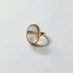 Top Quality Brazilian Citrine Tumbled <b>Crystal</b> Stone Polishing Brazilian Citrine Tumbled Stone german Silver Gemstone <b>Ring</b> - Product Image 3