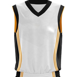Custom Wholesale Plus Size Summer Printed Breathable Sleeveless Basketball Jersey Quick-drying Reversible Uniform Colors High - Product Image 6