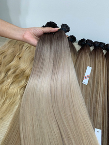 Extensions de cheveux humains vierges vietnamiens 100% naturels, pointes plates, super double drawn, fixation par bandes adhésives, toutes couleurs, best-seller NASA HAIR - Product Image 4