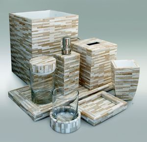 Juego de baño antiguo de nácar, accesorios decorativos de lujo hechos a mano, colección premium para el hogar y hoteles. - Product Image 4