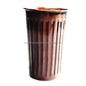 Vaso de cobre puro de nuevo diseño con acabado pulido para beber y uso en la cocina, vaso de cobre a prueba de fugas - Product Image 4