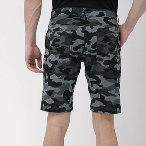 Pantalones Cortos Personalizados con Logotipo para Hombre, Corte Holgado, con Cordón, Estampados, 100% Algodón, Secado Rápido, Transpirables, Estilo Playa, Venta al Por Mayor de Fábrica - Product Image 2