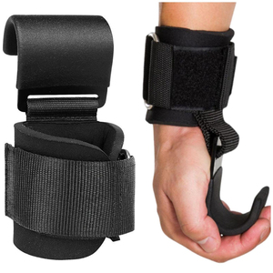 ตะขอเกี่ยวแบบปรับได้สำหรับพยุงข้อมือ อุปกรณ์ออกกำลังกายสำหรับยกน้ำหนัก ฝึกเดดลิฟท์ ดึงข้อ อุปกรณ์ฟิตเนส - Product Image 5