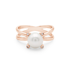 Double Band Natural Pearl Gemstone 925 Sterling <b>Silver</b> <b>Ring</b> Bezel Setting Handmade <b>Adjustable</b> Fine <b>Rings</b> For Wholesale Suppliers - Product Image 5