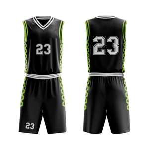 Maillot de basket-ball de qualité supérieure, design cool et ensemble uniforme personnalisé, uniforme de basket-ball respirant pour hommes, idéal pour les universités - Product Image 6
