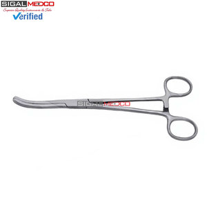 ชุดเครื่องมือผ่าตัดหยุดเลือดแบบโค้ง Ferguson Angiotribe Forceps ขนาด 6.5 นิ้ว ผลิตจากเหล็กกล้าไร้สนิมเยอรมัน สำหรับสัตวแพทย์ ได้รับมาตรฐาน CE - Product Image 4