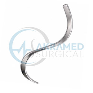 Juego de Instrumentos Quirúrgicos Retractores Manuales en Forma de S de Acero Inoxidable Premium, Herramienta de Retracción de Tejido para Cirugía General - Product Image 5
