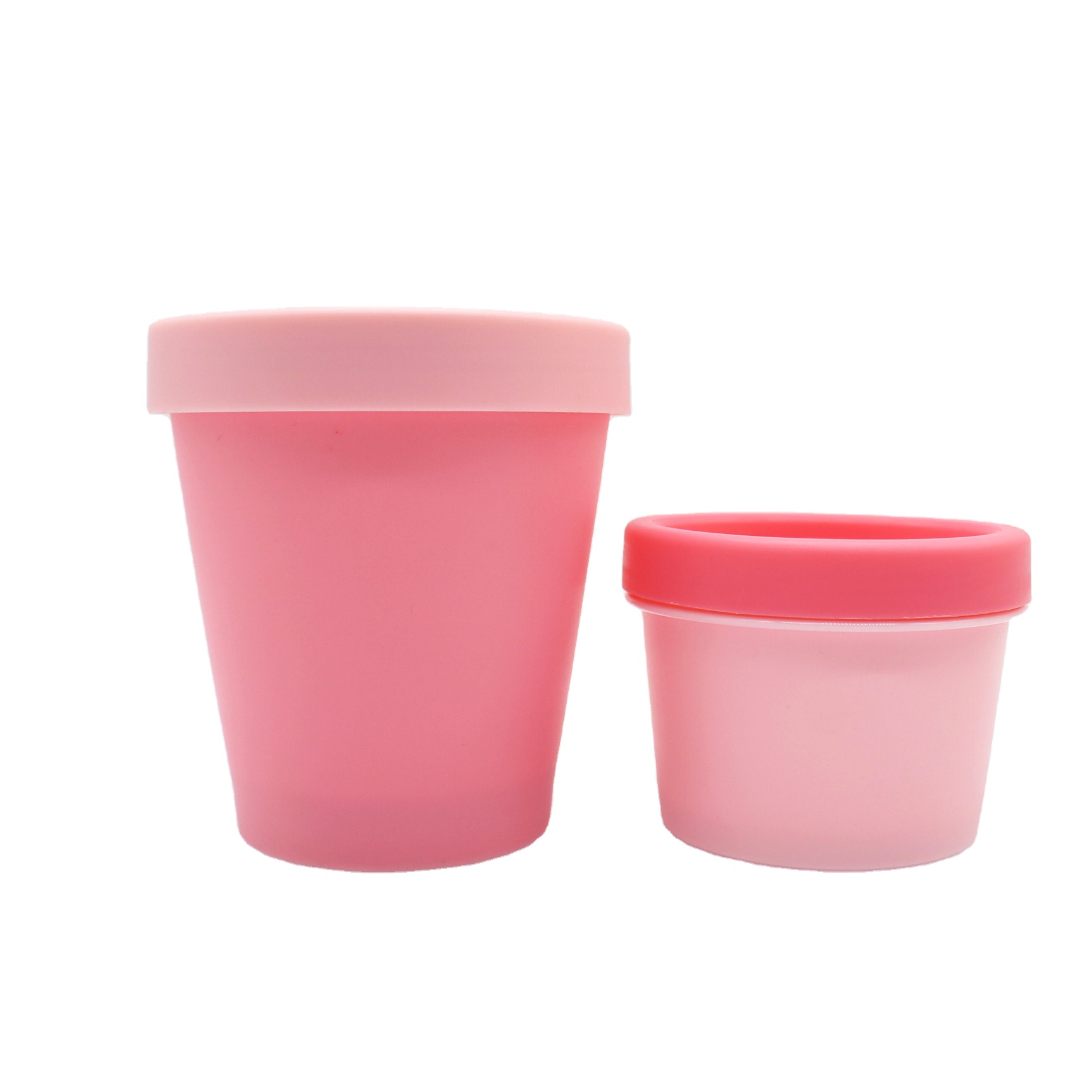 green frosted jars 200g