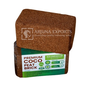 Vertrauens würdiger Exporteur von hochwertigem 650g Block Coconut Coir Peat für Hobby gärtner und Pferde bettwäsche - Product Image 1
