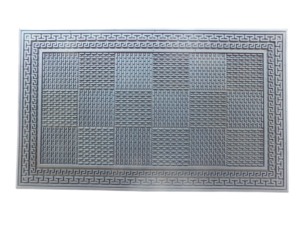 Tapis de porte en caoutchouc côtelé ROYAL GREEKY MAT 45x75cm 100% caoutchouc, tapis de porte d'entrée, tapis de sol, tapis en caoutchouc design - Product Image 6