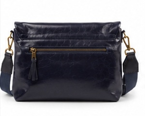 Premium Genuine Leather Japan Vintage Fashion Summer Foldover Crossbody Bag Women Designer Shoulder Messenger Purse <b>Zip</b> Single - Product Image 4