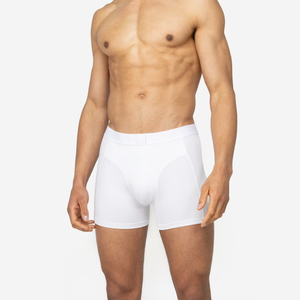 Nouvel Arrivage – Meilleures Ventes – Prix Bas – Caleçons Boxers Homme Écologiques ODM Couleur Unie Séchage Rapide 100% Coton à la Taille - Product Image 3