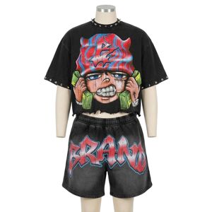 Ensemble T-shirt et short en nylon de qualité supérieure, conçu pour l'été, livraison rapide et sans taxes, style décontracté pour hommes. - Product Image 5