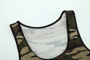 Camiseta sin mangas de camuflaje personalizada de secado rápido, poliéster que absorbe la humedad, estampado de camuflaje, chaleco deportivo para exteriores - Product Image 6