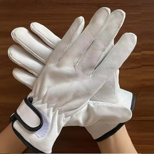 Gants de travail populaires en cuir de vachette pleine fleur pour jardinage, robustes, avec logo personnalisé, pour la sécurité et les activités extérieures - Product Image 3