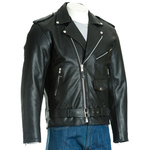 Best Quality Men's Cow Hide Genuine <b>Leather</b> <b>Jacket</b> For Mens Custom logo High Quality Men's <b>Jacket</b> - Product Image 1