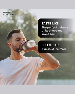 TRUBEET Hydro Hype Poudre d'hydratation naturelle saveur prune de Java avec racine de betterave pour l'énergie et le soutien quotidien à la forme physique - Product Image 5
