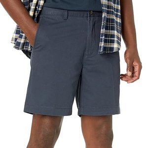 Shorts chino en coton pour hommes à faible MOQ, décontractés, personnalisables, avec poches latérales, respirants - Product Image 4