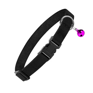 Collier pour chat en cuir de vachette véritable, nouveau design personnalisé, plusieurs couleurs, collier de luxe pour chats, fournitures en gros - Product Image 3