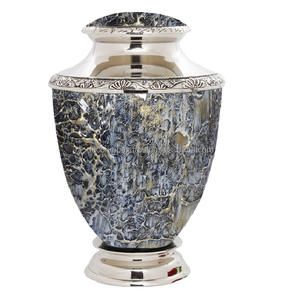 Urna de cremación decorativa Urna funeraria Urna de cremación decorativa de metal Urna conmemorativa Durable con diseño pulido a precio mayorista - Product Image 6