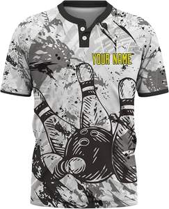 Maillots de billard/snooker personnalisés en gros pour hommes, imprimés par sublimation, respirants, grande taille, séchage rapide - Product Image 3