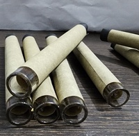 Cônes et tubes en papier de chanvre marron et vert Pack personnalisé 4 cônes roulés américains 1 1/4 tailles Mini tailles king tailles en vrac approvisionnement d'usine glace froide