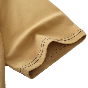 เสื้อยืดผู้ชายระบายอากาศได้ดี แขนสั้น คอกลม ผ้าฝ้ายนุ่ม สวมใส่สบาย ดีไซน์ลำลอง เหมาะสำหรับใส่ทุกวัน - Product Image 5