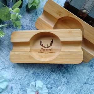 Cenicero Cuadrado Clásico de Madera Hecho a Mano por los Mejores Artesanos, Bandeja para Fumar, Porta Cigarrillos y Cigarros de Lujo, Artículo de Regalo Personalizado - Product Image 5