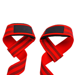 Sangles de poignet réglables en coton Misha Sports & Fitness pour la musculation - Légères, respirantes, antidérapantes, fermeture à pression - Product Image 4