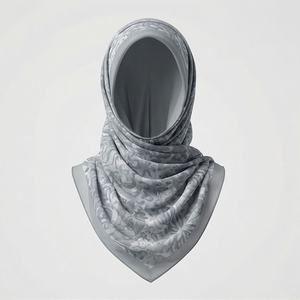 Pañuelos Étnicos de Algodón Voile Bawal con Estampado Digital Personalizado, Hijabs Musulmanes, Bufandas y Chales Tradicionales, Suaves, Transpirables y de Primera Calidad - Product Image 1