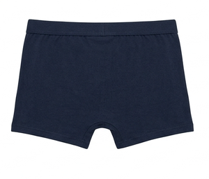Boxers pour hommes bleu marine, tissu tricoté confortable, lavable en machine, coupe classique - Product Image 2