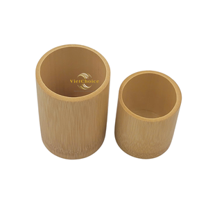 Gobelet en bambou naturel avec logo personnalisé, OEM, articles de boisson écologiques pour marque privée - Product Image 4