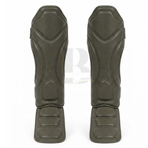 Protectores de Espinilla de Cuero Personalizados para Adultos, para Muay Thai, Kickboxing, Entrenamiento de MMA, Acolchado Ligero, Antideslizantes, Seguros y Cómodos, Venta al Por Mayor - Product Image 3