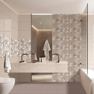 Azulejo de Pared de Cerámica Blanco Brillante, Estilo Moderno y Minimalista, 300x600, para Proyectos de Edificios Comerciales y Oficinas, Revestimiento de Pared de Alta Calidad - Product Image 1