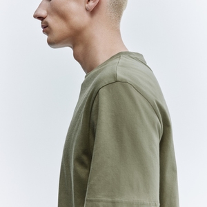 T-shirts unis personnalisables avec logo pour hommes – Vente en gros à prix abordable – Dernier style - Product Image 4