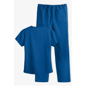 Men Medical Soft & Comfortable Scrubs Set Fashion V-Neck <b>Top</b> Nurse Hospital and Dental Clinic Staff Uniform Suits - Product Image 5