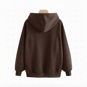 Sudadera con Capucha DROGEN EXPORT Personalizada, Color Marrón Oscuro, Transpirable, de Secado Rápido, 350g, Poliéster/Algodón, Sudadera con Capucha de Moda Invernal para Hombre - Product Image 2