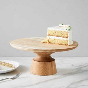 Handcrafted Wooden Cake Stand For Wedding <b>Birthday</b> Events Dessert <b>Table</b> Decoration With Natural Finish - Product Image 6