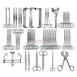 ชุดเครื่องมือผ่าตัดคลอดทางช่องคลอดแบบ C-Section สแตนเลสสตีล 50 ชิ้น ยี่ห้อ F.J.INTERNATIONAL รุ่นขายดีที่สุด สำหรับสูตินรีเวช รับประกัน 1 ปี - Product Image 5