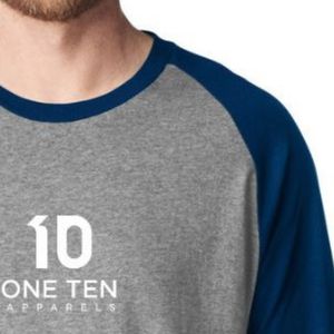 เสื้อยืดแขนสามส่วนสีเทากรมท่าสำหรับผู้ชาย ทรงเบสบอล ผ้าฝ้าย 100% เสื้อผ้าลำลองสำหรับเล่นกีฬา ระบายอากาศได้ดี คอกลม รับสกรีนโลโก้ ผลิตตามแบบ OEM ODM - Product Image 6